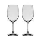 Taça De Cristal Bohemia Para Vinho 350 ml Roberta 2 Peças Taça De Cristal Bohemia Para Vinho 350 ml Roberta 2 Peças