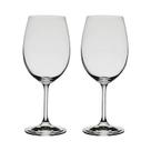 Taça De Cristal Bohemia Para Vinho 450 ml Anna 2 Peças