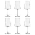 Taça de Cristal Bohemia Para Vinho 460 ml Xtra 6 Peças