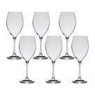Taça De Cristal Bohemia Para Vinho 490 ml Sophia 12 Peças