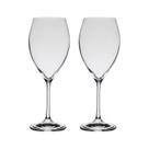 Taça De Cristal Bohemia Para Vinho 490 ml Sophia 2 Peças