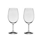 Taça De Cristal Bohemia Para Vinho 540 ml Lara 2 Peças