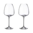 Taça De Cristal Bohemia Para Vinho 610 ml Anser 2 Peças