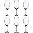Taça De Cristal Bohemia Para Vinho 630 ml Milvus 6 Peças Taça De Cristal Bohemia Para Vinho 630 ml Milvus 6 Peças