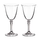 Taça De Cristal Bohemia Para Vinho Branco 250 ml Branta 2 Peças Taça De Cristal Bohemia Para Vinho Branco 250 ml Branta 2 Peças