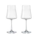 Taça de Cristal Bohemia Para Vinho Branco 360 ml Xtra 2 Peças
