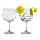 Taça De Cristal Bohemia Para Vinho ou Gin 600 ml Anna 2 Peças Taça De Cristal Bohemia Para Vinho ou Gin 600 ml Anna 2 Peças