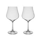 Taça de Cristal Bohemia Para Vinho ou Gin 600 ml Tulipa 2 Peças