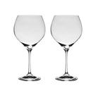 Taça De Cristal Bohemia Para Vinho ou Gin 650 ml Sophia 2 Peças