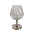 Taça de Cristal c/Haste de Estanho, para Cognac - 450ml - (P426R18) - John Somers