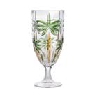 Taça de Cristal de Chumbo Palm Tree Handpaint 450ml Wolff