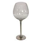 Taça de cristal e haste em estanho john somers - p426o18