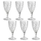 Taça de Cristal em Vidro Transparente Charme de 240ml
