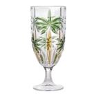 Taça de Cristal Palm Tree Coqueiro para Água Suco Wolff 450ml