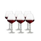 Taça De Cristal Serena Square Vinho Tinto 600ml, 6pcs Ruvolo