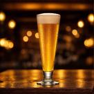Taça de Cristal Tulipa Reta Para Cerveja 300ml - Ruvolo