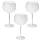 Taça De Gin 600ml Kit 3pçs Acrílico Alto Padrão Premium