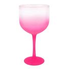 Taça de Gin Acrílico Rosa Degradê 600mL - LSC Toys