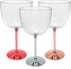 Taça De Gin Com Base Metalizada 450ML