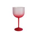Taça de Gin Degradê 600ml - Vermelho - Brilhante