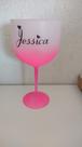 Taça de Gin Degradê Rosa