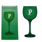 Taça de Gin Drinks em Vidro Palmeiras Prime Verde 615ml na Caixa - Allmix