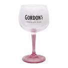 Taça De Gin Gordon's Vidro Transparente Rosa e Amarelo 600ml