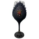 Taça de pomba gira Maria Padilha Preta Luxo