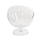 Taça de vidro boca torta média bomboniere de mesa - MISTRAL