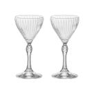 Taça de Vidro Bormioli Rocco Nick & Nora 140 ml America 20s 2 Peças