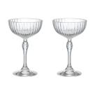 Taça De Vidro Bormioli Rocco Para Coquetel 220 ml America 20s 2 Peças