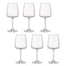 Taça De Vidro Bormioli Rocco Para Vinho 450 ml Nexo 6 Peças