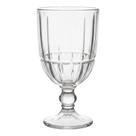Taça de Vidro Facetado Lapidado Cristalle Premium Transparente para Água 360ml Haüskraft