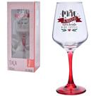 Taca De Vidro Frases Mae 430ml Fbc01048 Wincy