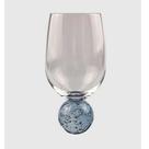Taça de Vidro Orbe Marinha Base Bolinha 400ml Taça de Vidro Orbe Marinha Base Bolinha 400ml