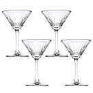 Taça De Vidro Pasabahçe Para Martini 220 ml Elysia 4 Peças