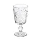 Taça de Vidro Tropical Palm Tree Tropical Cor Transparente para Água 310ml