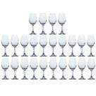 Taça de Vinho Degustação Vinho tinto Agua 365ml -24 Unidades
