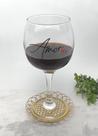 Taça de Vinho Royal Decorada 615ml - Allmix - Amor