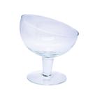 Taça Decorativa De vidro Bomboniere Transparente Média