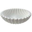 Taça decorativa OAKOA Concrete White Grande para decoração de casa
