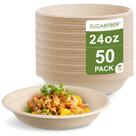 Taça descartável Pacote Harvest Pack Sugarfiber PFAS Free 700 mL (50 ct)