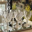 Taça Diamond 340ml De Vidro Luxo Para Vinho, Drinks E Espuma