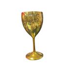 Taça Dourada Metalizada 300ml em Acrílico para Bebidas Taça Dourada Metalizada 300ml em Acrílico para Bebidas