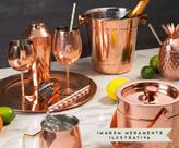 Taça em Inox Rose - 400ml - Wolff Delhi