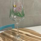 Taça Em Vidro Brunello Para Vinho Margaridas Decor Glass-Cx Taça Em Vidro Brunello Para Vinho Margaridas Decor Glass-Cx