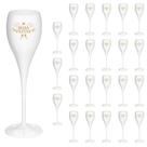 Taça Espumante 120ml Boas Festas Brut Acrílico Premium 24pçs