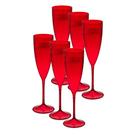 Taça Espumante 20pçs Acrilico Cristal Premium 170ml Neoplas
