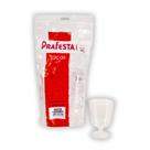 Taça Florença Descartável 130ml Transparente C/30 Un. (PraFesta) Taça P/ Festas, Champanhe, Doces