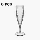 Taça Flute Transparente Óbidos 130 ML Caixa Com 06 Unidades